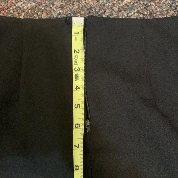 Black Straight Pencil Skirt - Picture 5 of 7